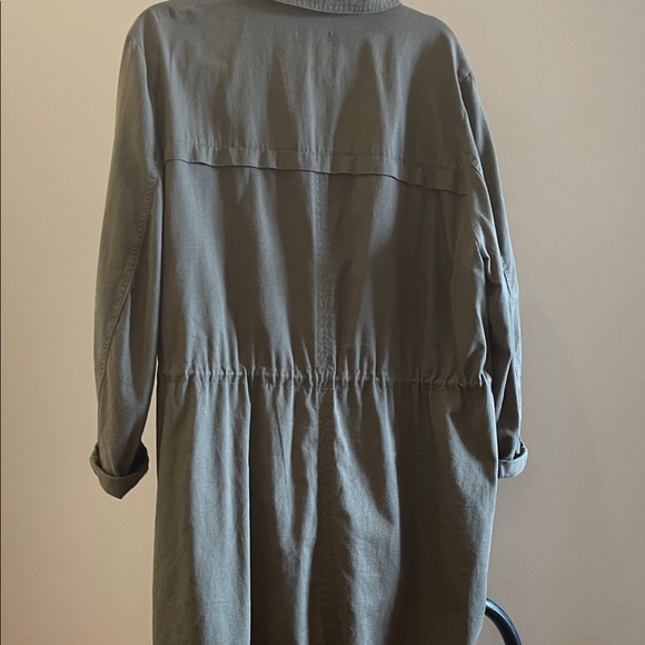 bp Olive Drawstring Utility Jacket - Picture 7 of 9